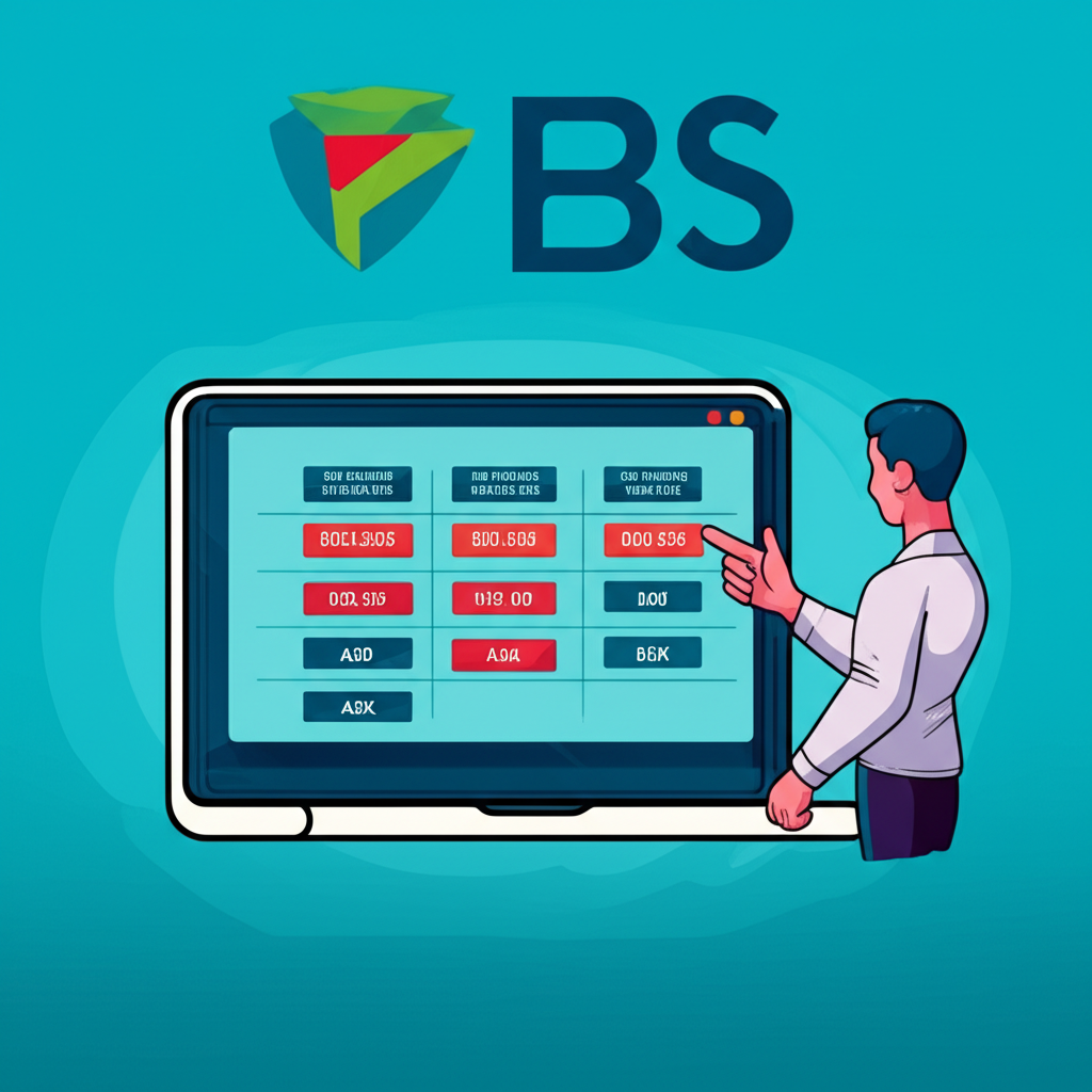 Forex trader analyzing bid and ask prices with FBS account options in view